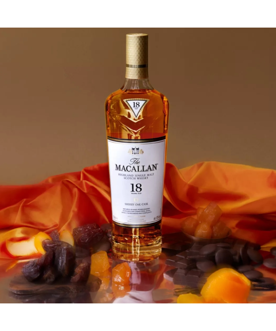 The Macallan (18 Años) - Single Malt Whisky Sherry Oak Cask