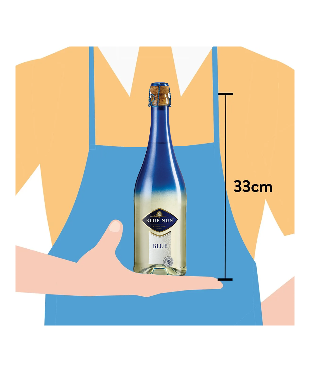 Champagne Blue Nun Med Dry Sparkling
