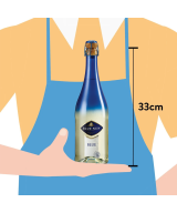 Champagne Blue Nun Med Dry Sparkling