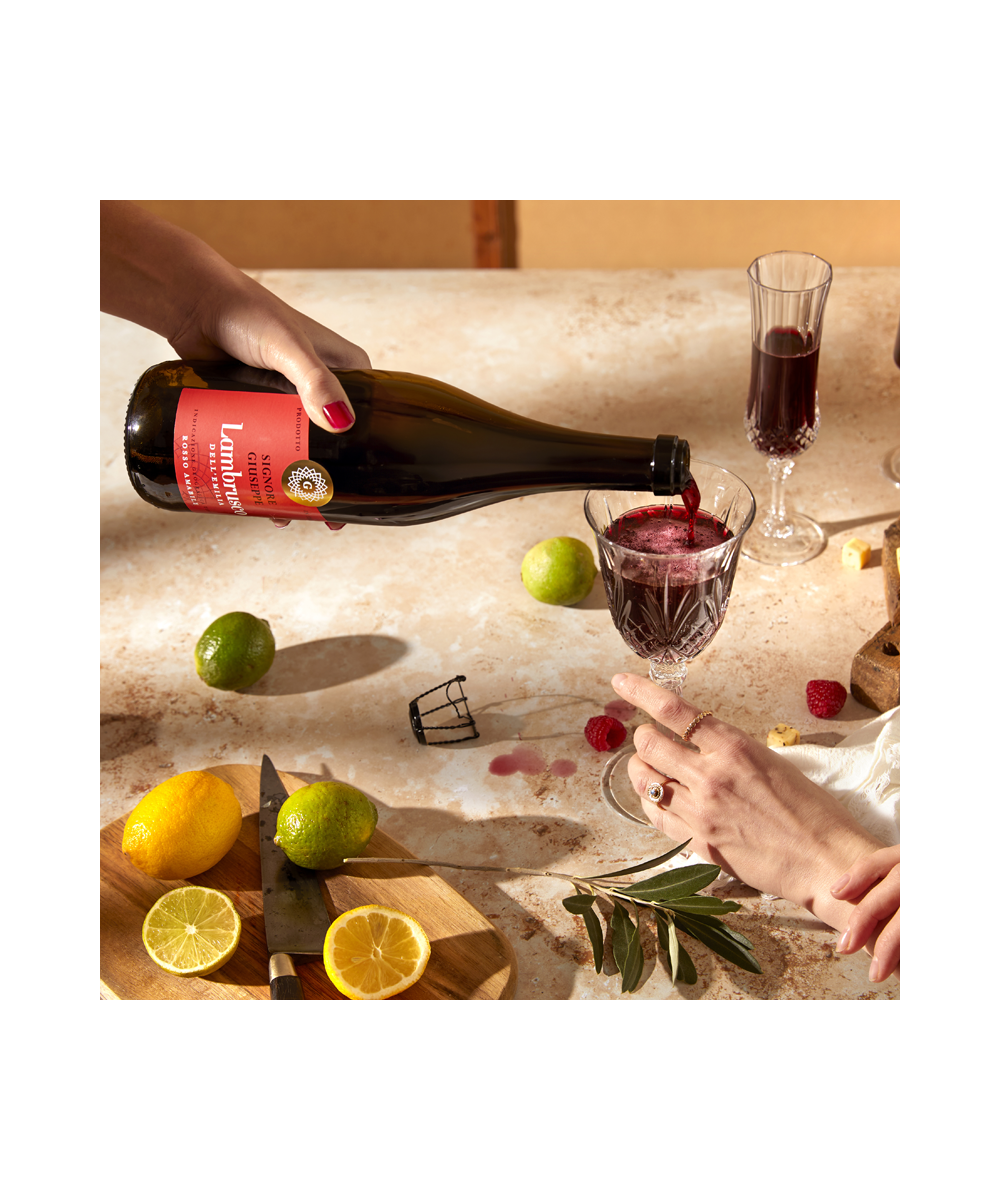 Vino Giuseppe Lambrusco Tinto
